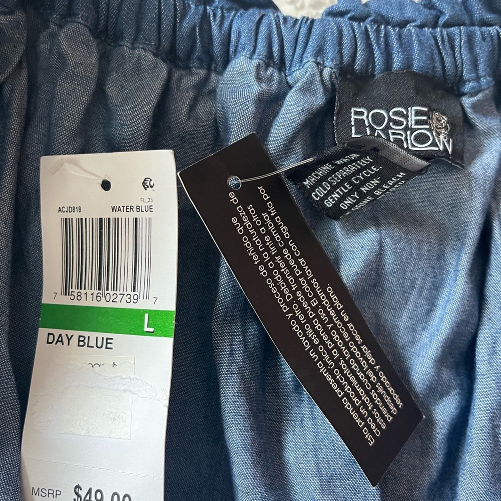 NWT Rosie Harlow denim dress. - Picture 6 of 7